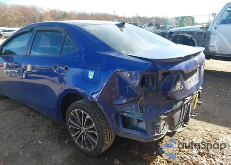 2014 Toyota Corolla S Plus z USA, uszkodzony, nr VIN 2T1BURHE5EC048866